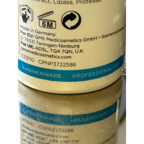 QMS Medicosmetics Skin Perfecting Exfoliant Enzyme Powder - 100g - NEW no box - Picture 4 of 4
